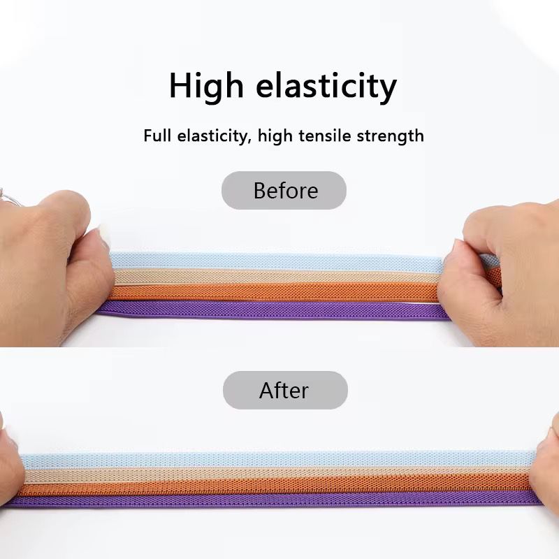 Sireturi elastice cu sistem Press Lock - 15 CULORI DISPONIBILE