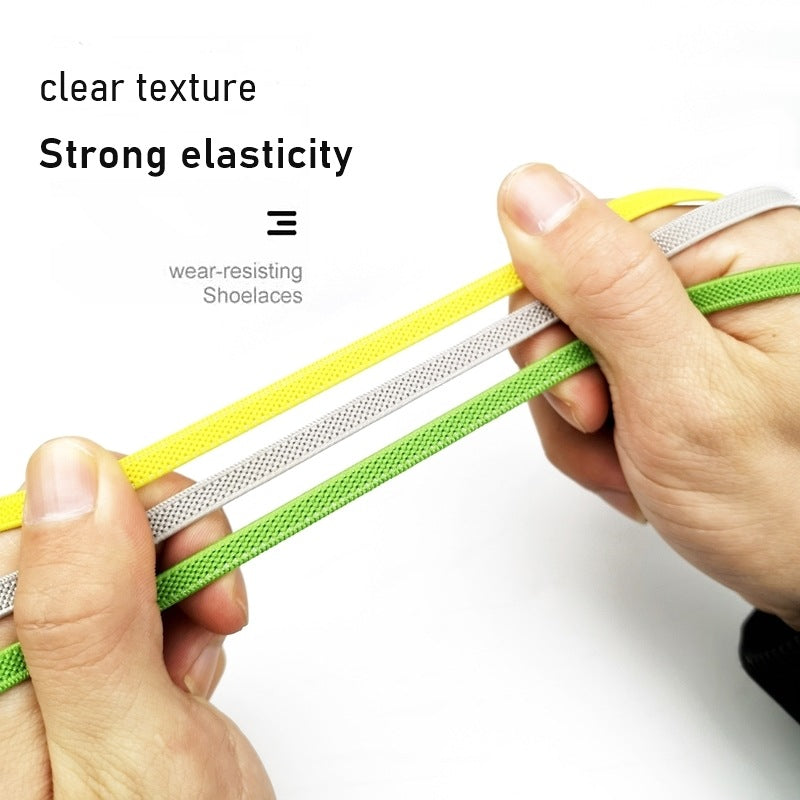Sireturi elastice cu sistem Press Lock - 15 CULORI DISPONIBILE