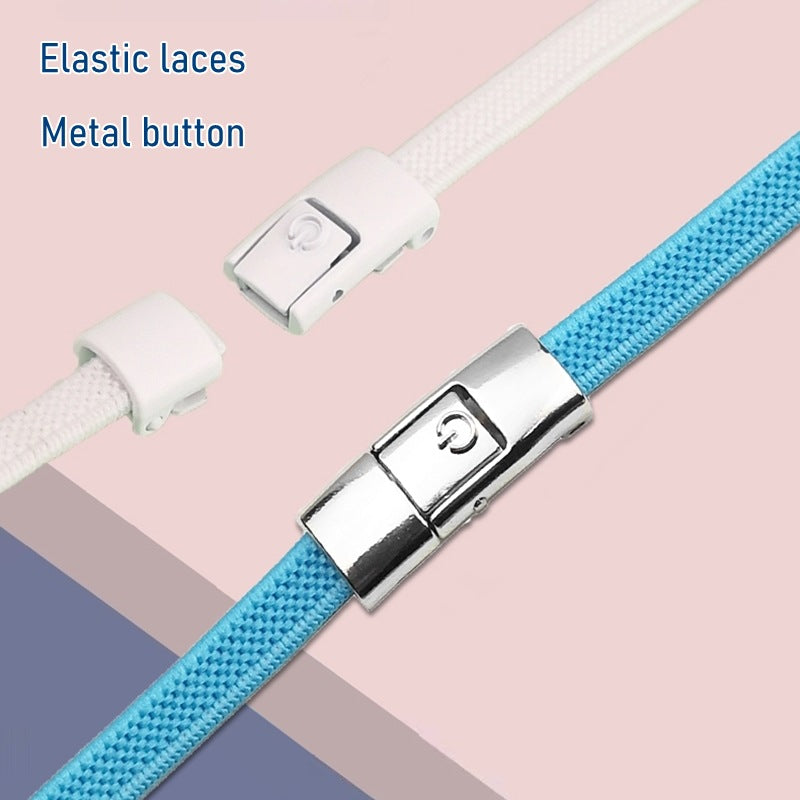 Sireturi elastice cu sistem Press Lock - 15 CULORI DISPONIBILE