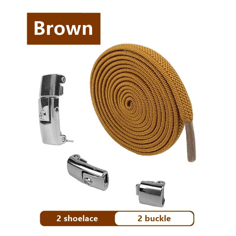Sireturi elastice cu sistem Press Lock - 15 CULORI DISPONIBILE
