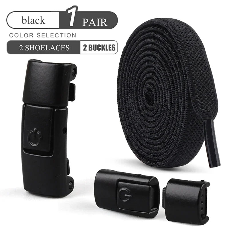 Sireturi elastice cu sistem Press Lock - 15 CULORI DISPONIBILE